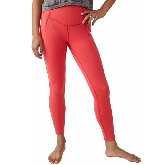 Free People Movement Set The Pace Leggings Cayenne L NWT $98 - Picture 2 of 12